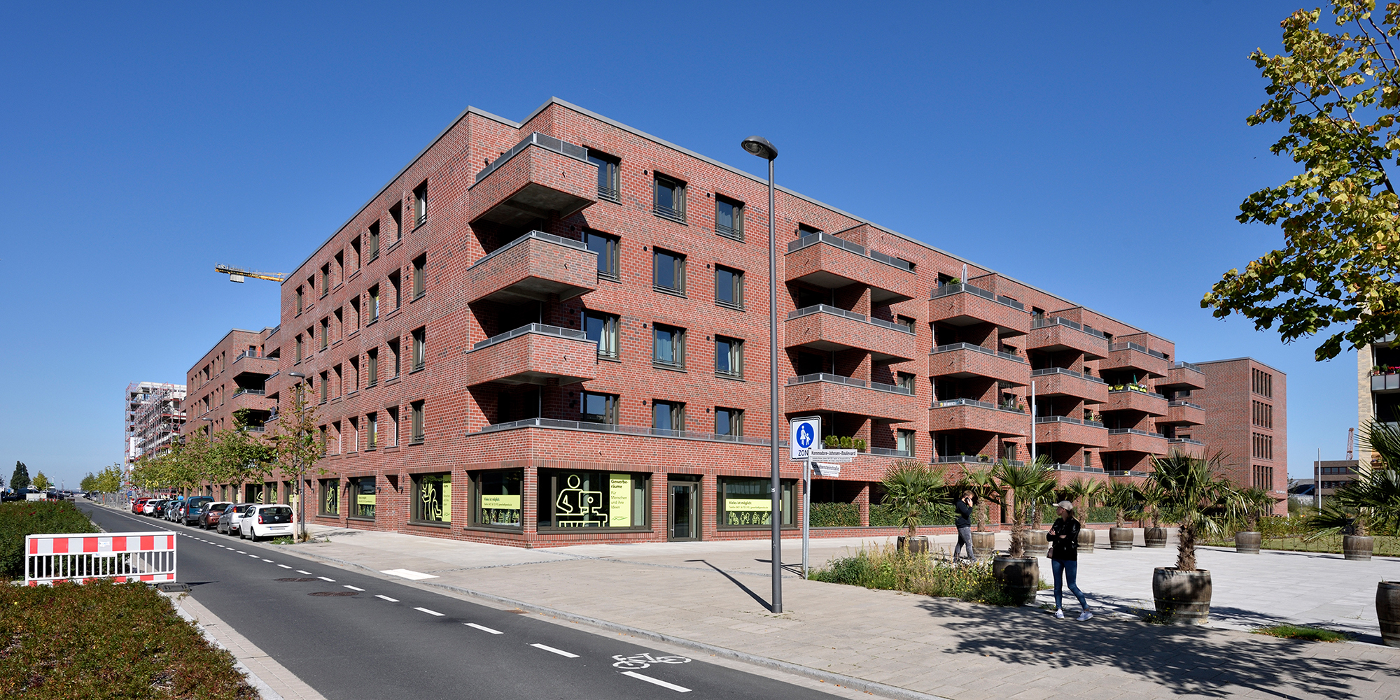 Bremen-Überseestadt: Wohnen und Arbeiten in den „Überseegärten“